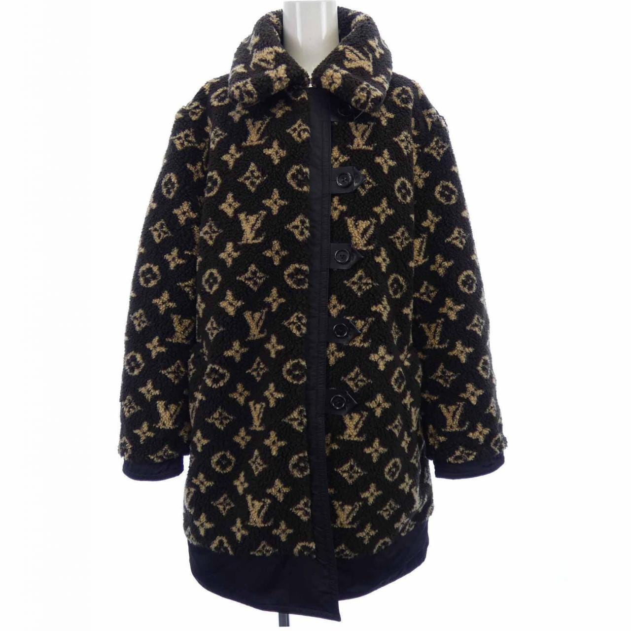ルイヴィトン LOUIS VUITTON リバーシブルモノグラムテディ FMCO03GP1 コート
