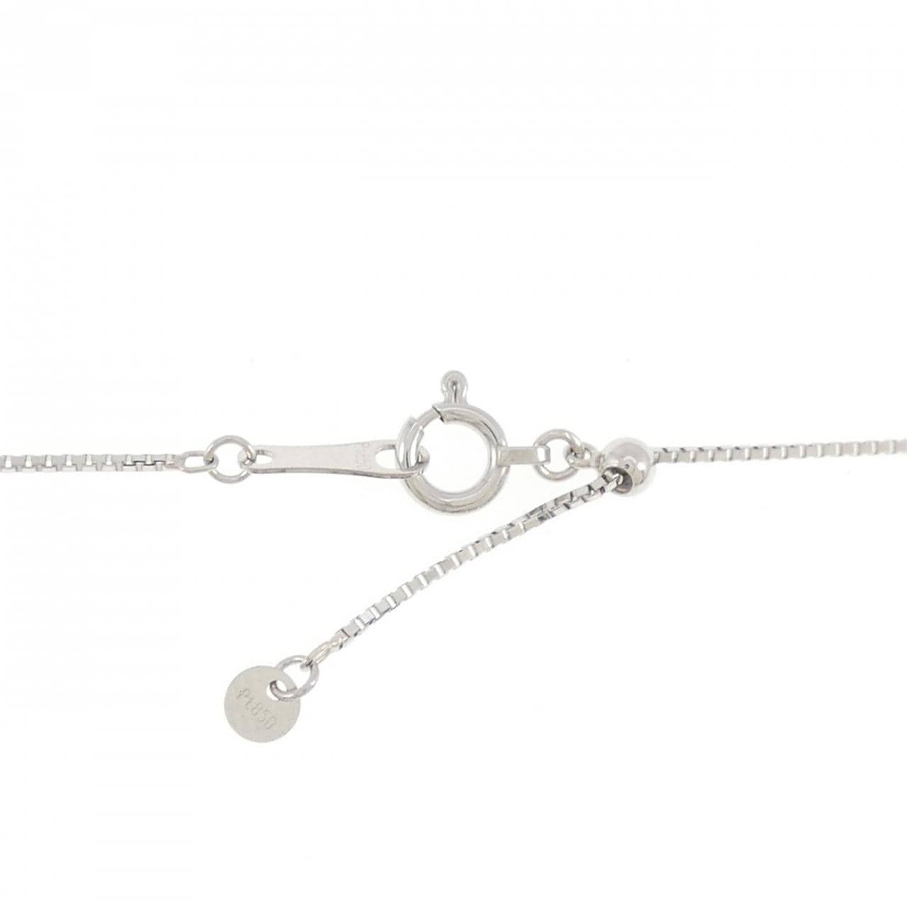 PT900/PT850 タンザナイト ネックレス 2.09CT