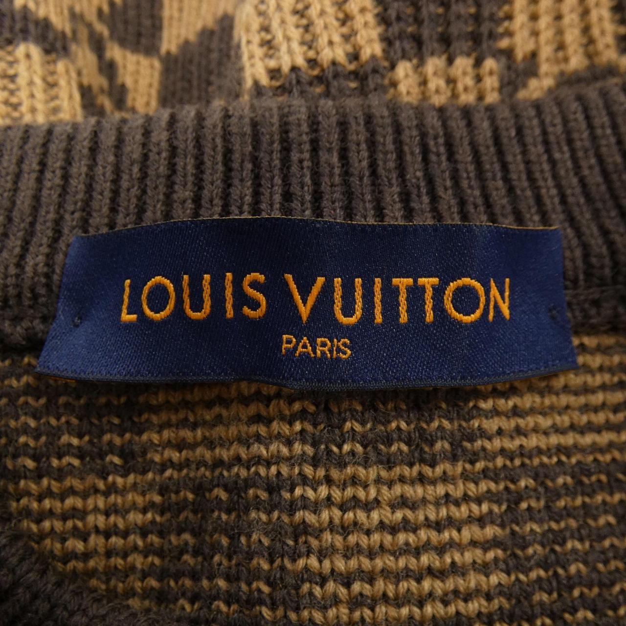 ルイヴィトン LOUIS VUITTON リブデニムクルーネック HLN77WZLL ニット