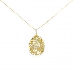 【新品】K18YG ダイヤモンド ネックレス 0.23CT