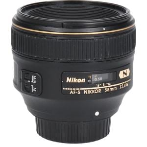 ＡＦ－Ｓ５８ｍｍ　Ｆ１．４Ｇ