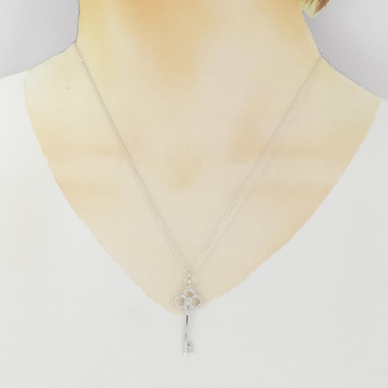 ティファニー クラウン キー ネックレス