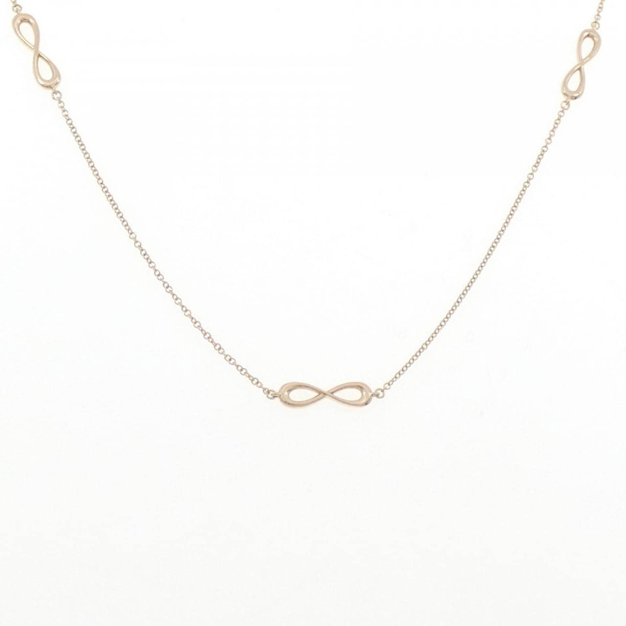 ティファニー インフィニティ エンドレス ネックレス