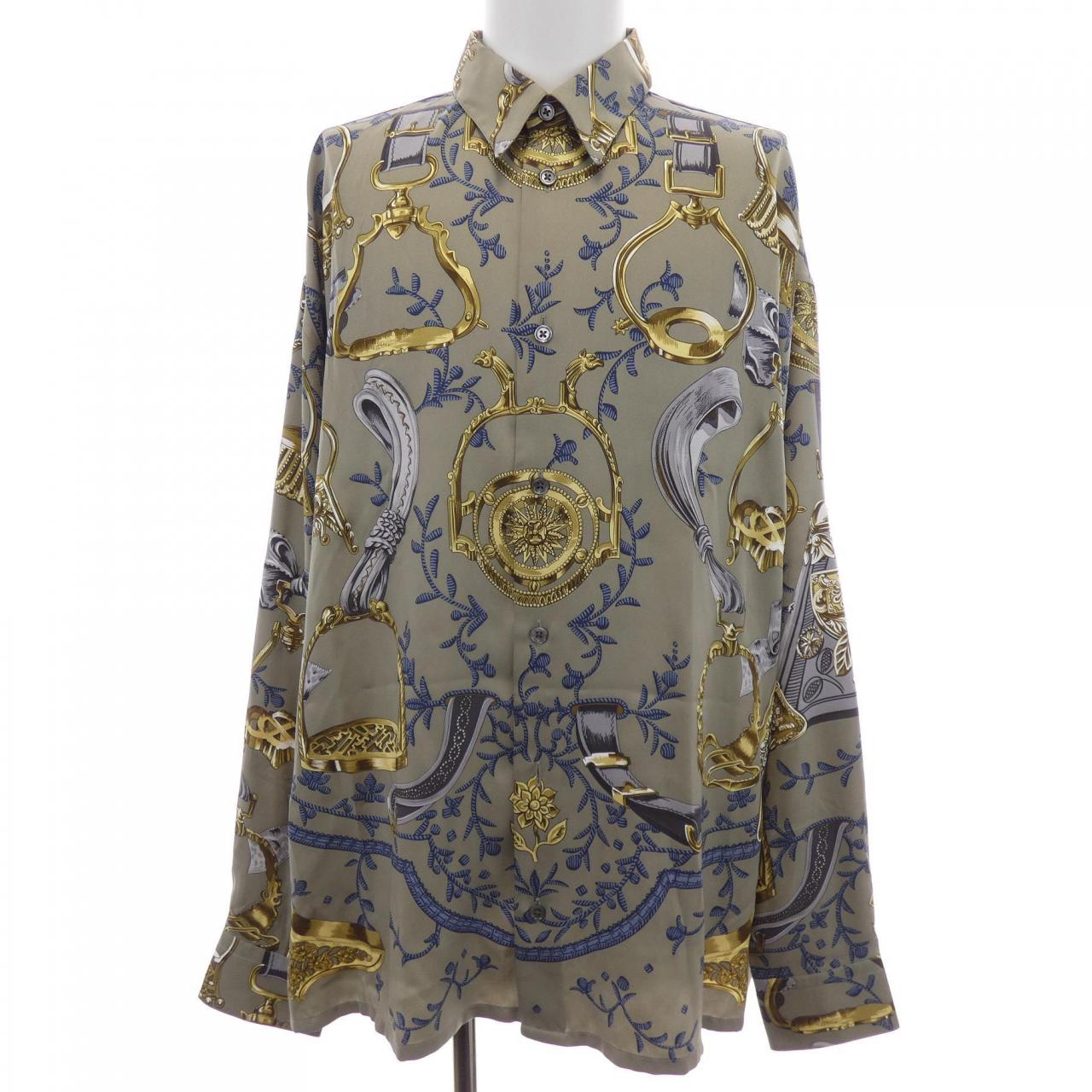 エルメス HERMES *41-5615. シャツ