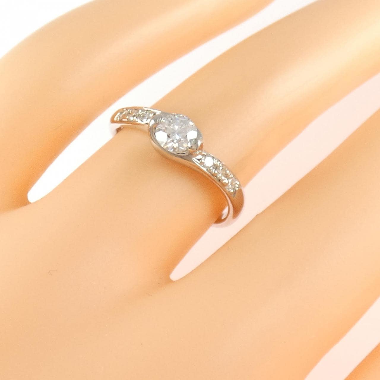 PT900 ダイヤモンド リング 0.308CT D SI2 VG