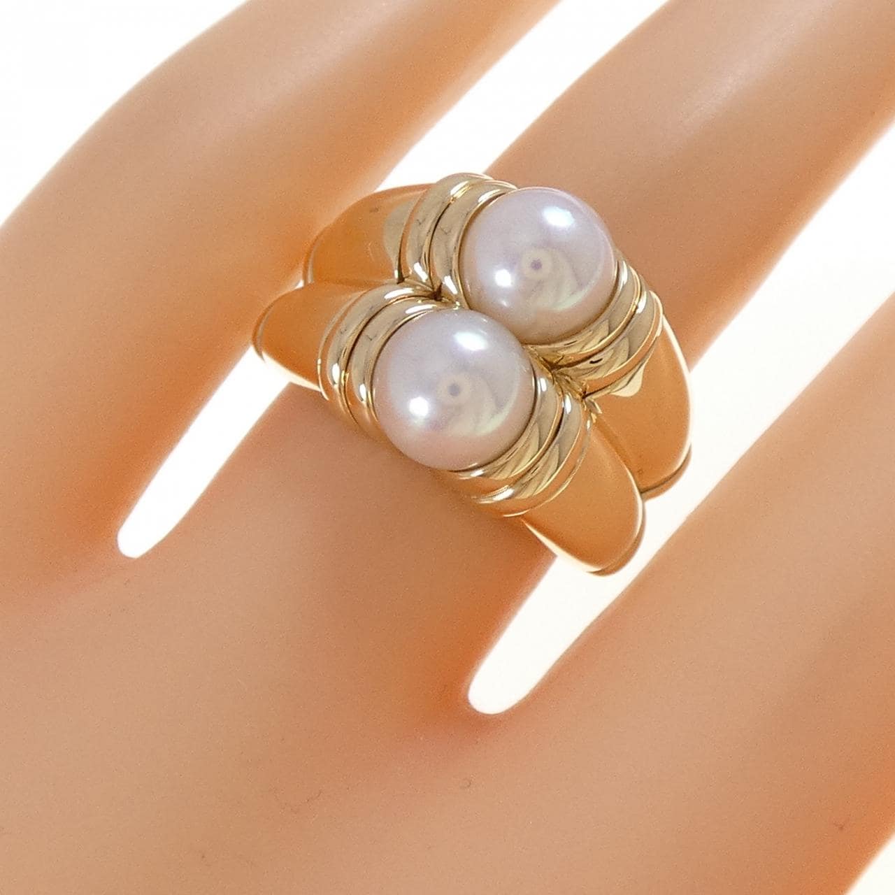 ブルガリ アコヤパール リング