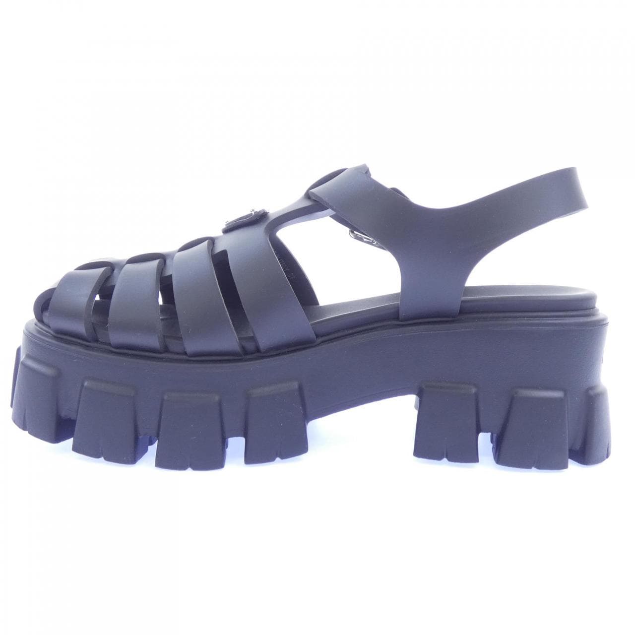 プラダ PRADA トライアングルロゴ モノリス 1X853M フォームラバー サンダル