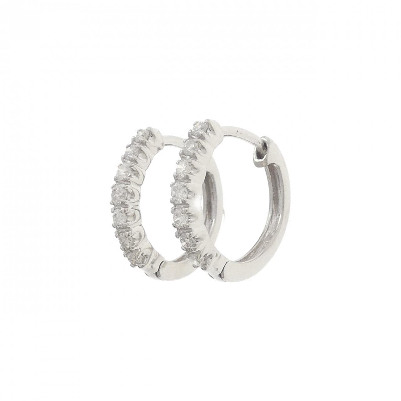 PT900 ダイヤモンド ピアス 0.30CT
