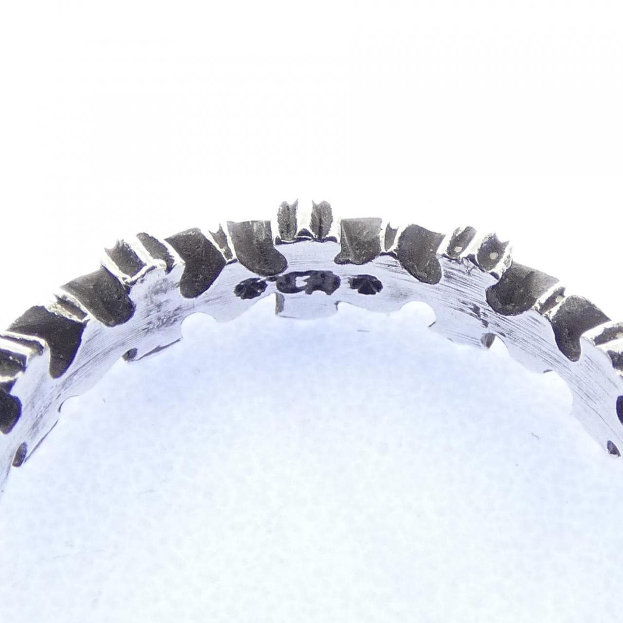 クロムハーツ CHROME HEARTS TINY E CH PLS BAND 207192003SLV RING
