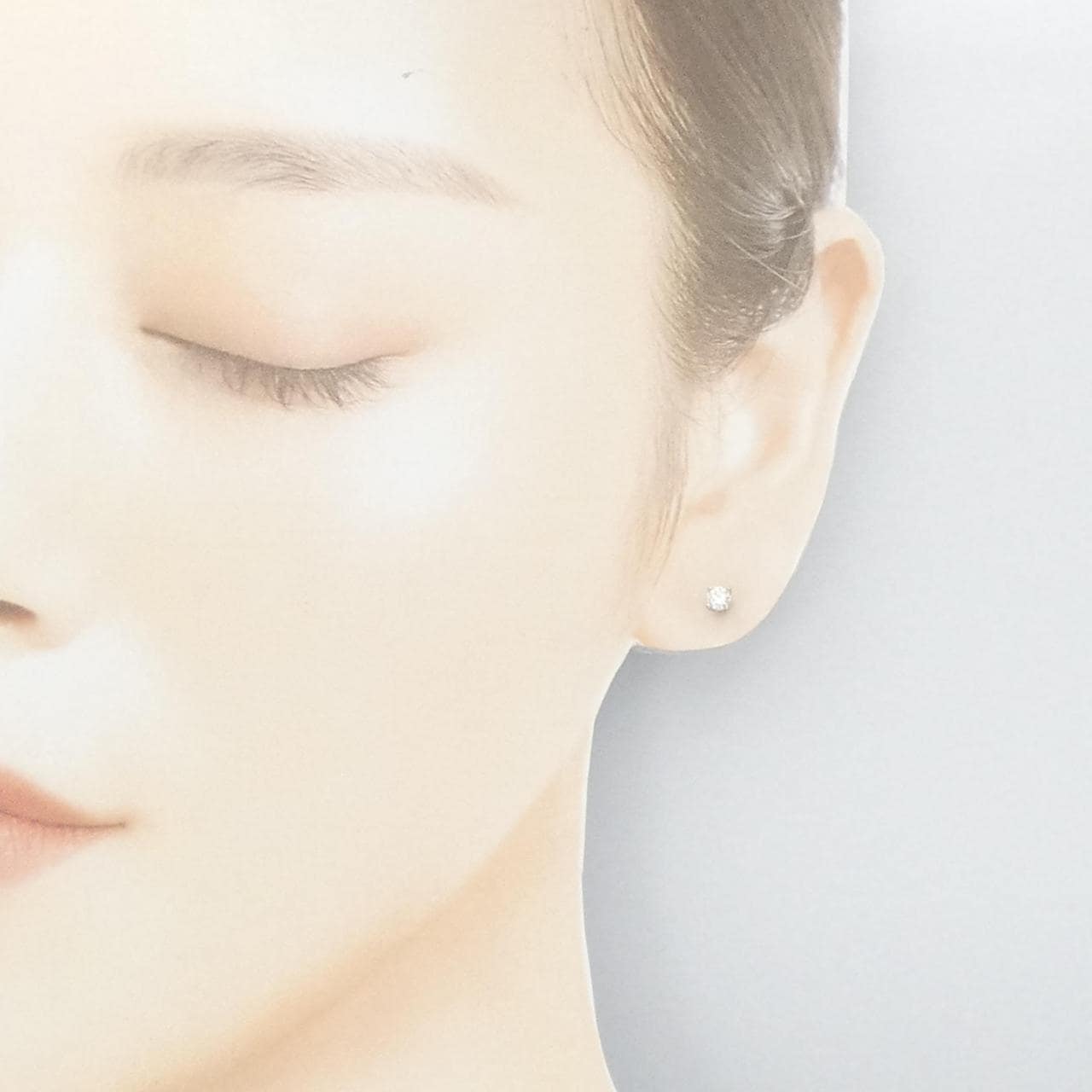TIFFANY单钻耳环