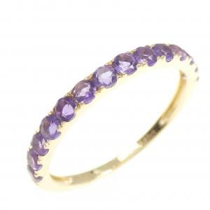 K18YG アメジスト リング 0.48CT