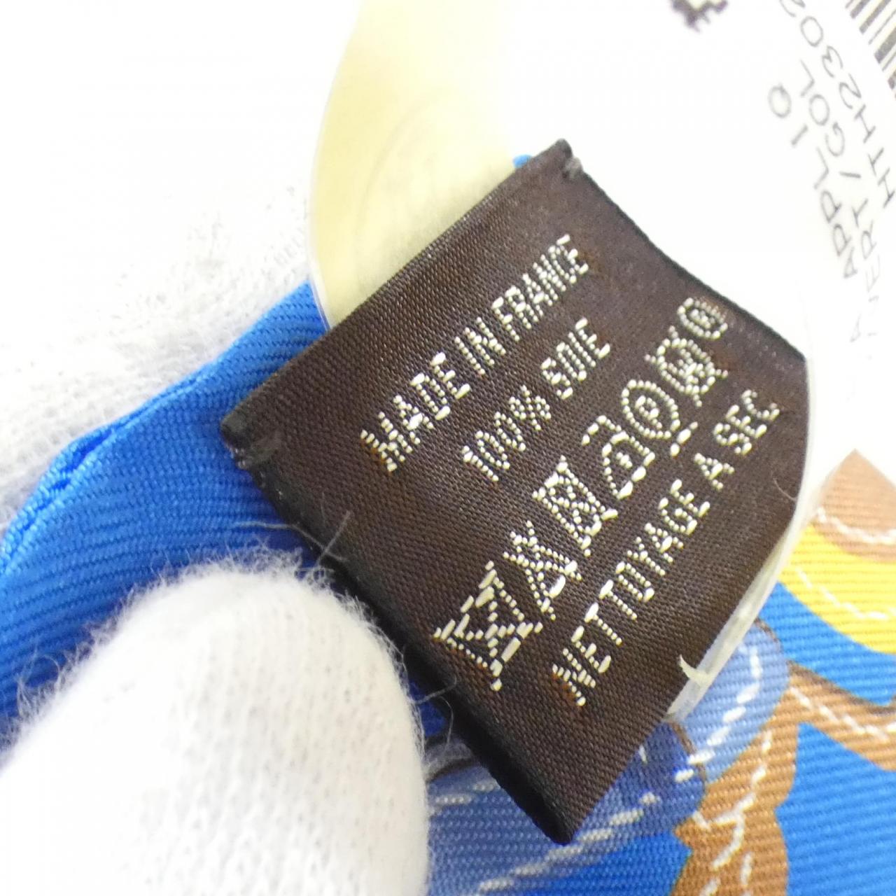 [未使用品] HERMES BRIDES DE GALA APPLIQUE Twilly 063940S 围巾