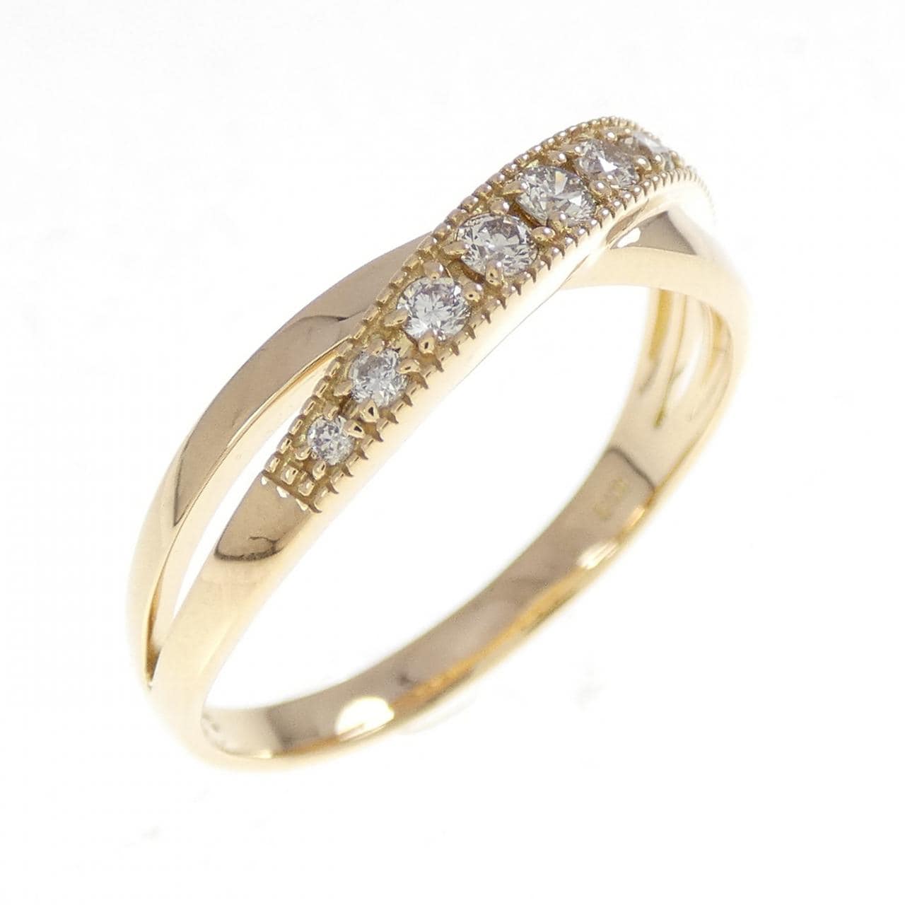 K18YG ダイヤモンド リング 0.20CT