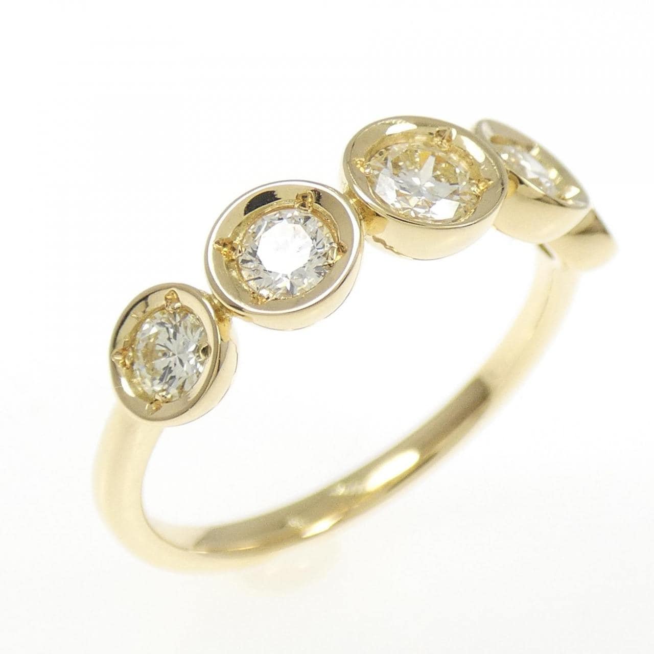 K18YG ダイヤモンド リング 0.50CT