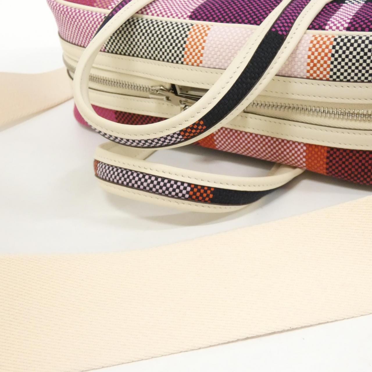 エルメス ヴィクトリア3 フール トゥ MINI 083642CK ボストンバッグ