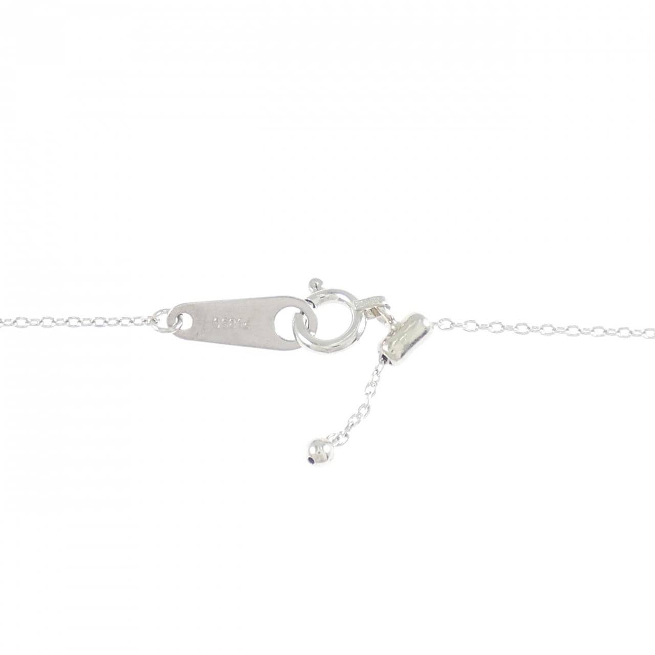 PT900/PT850 ルビー ネックレス 0.572CT