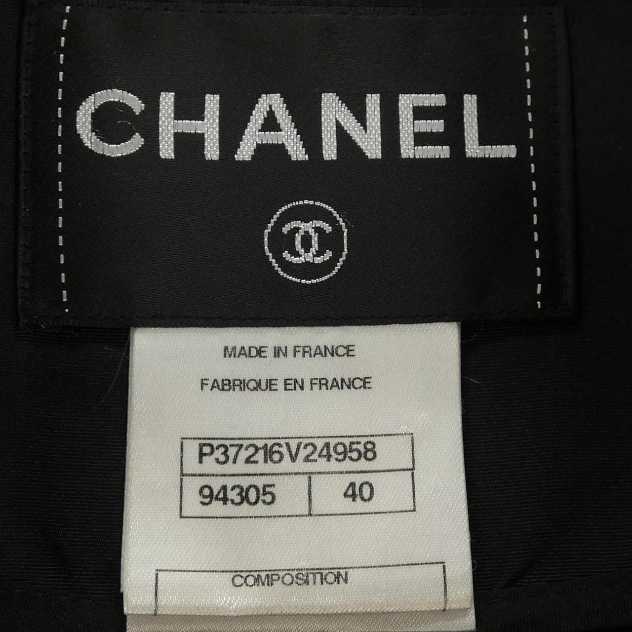 シャネル CHANEL P37216V24958 トレンチコート