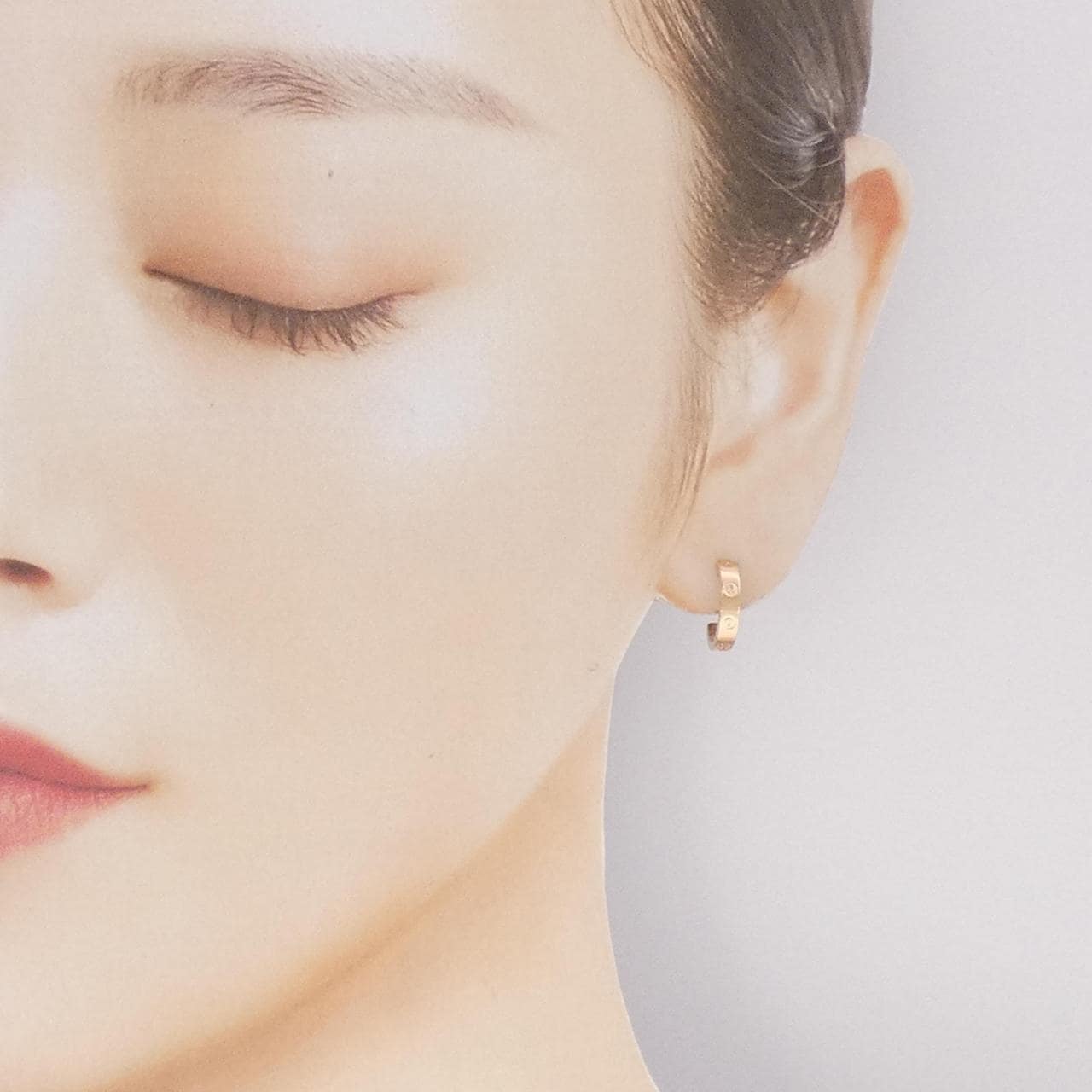 カルティエ ミニラブ ピアス