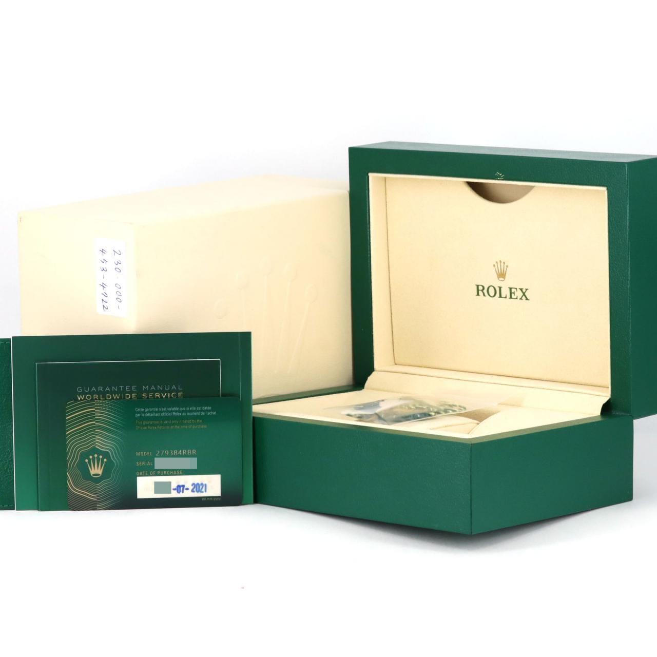 ロレックス デイトジャスト 279384RBR SSxWG 自動巻 ランダム番