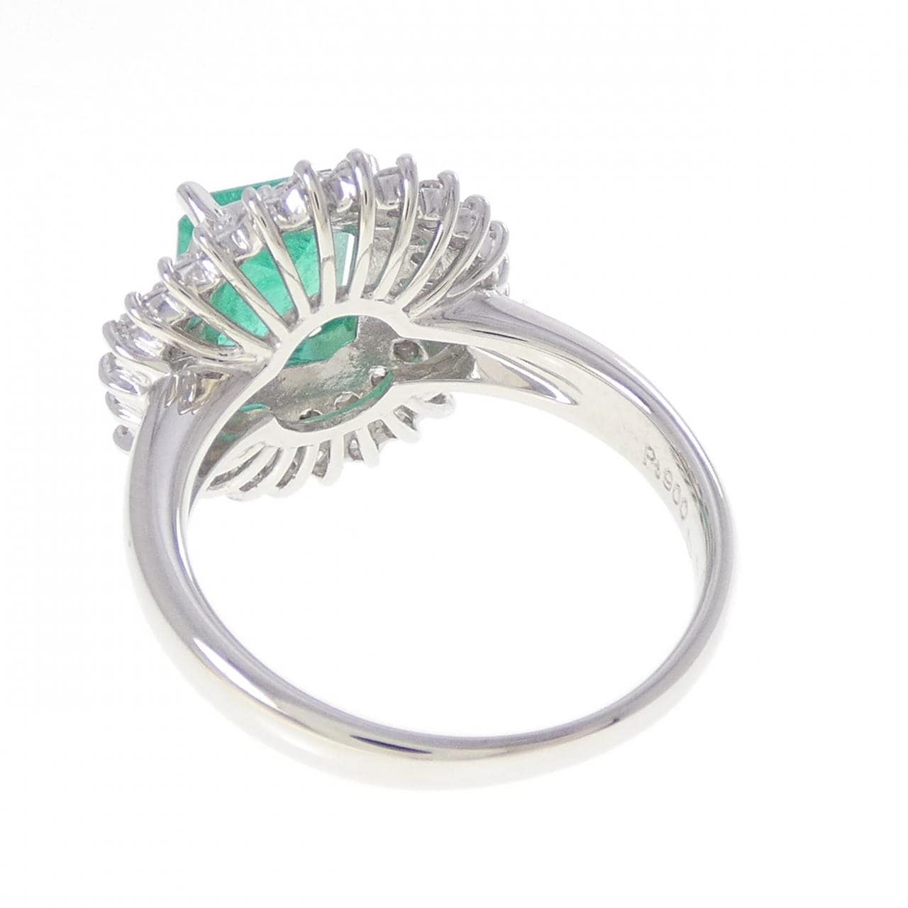PT900 エメラルド リング 1.47CT