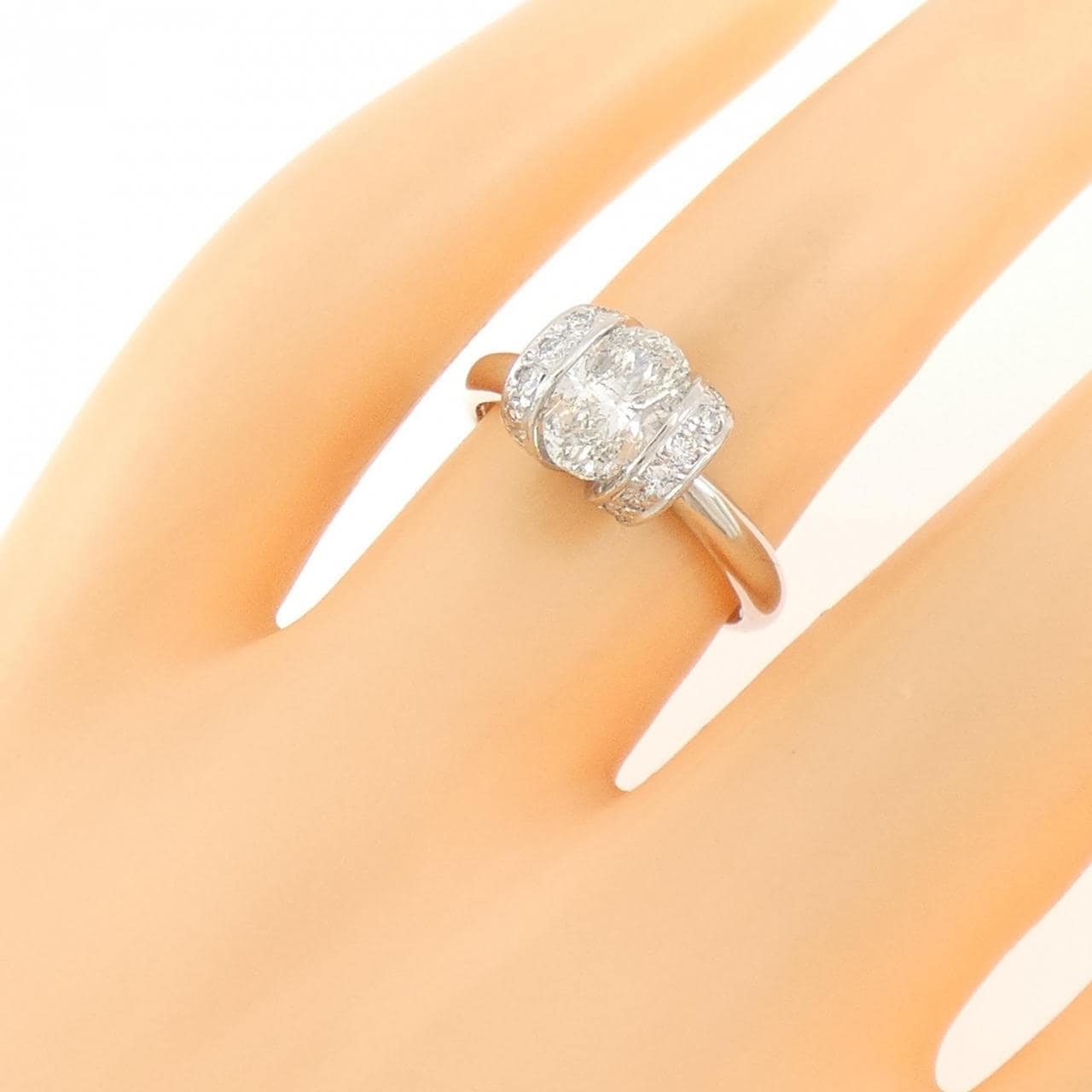 PT900 ダイヤモンド リング 1.008CT