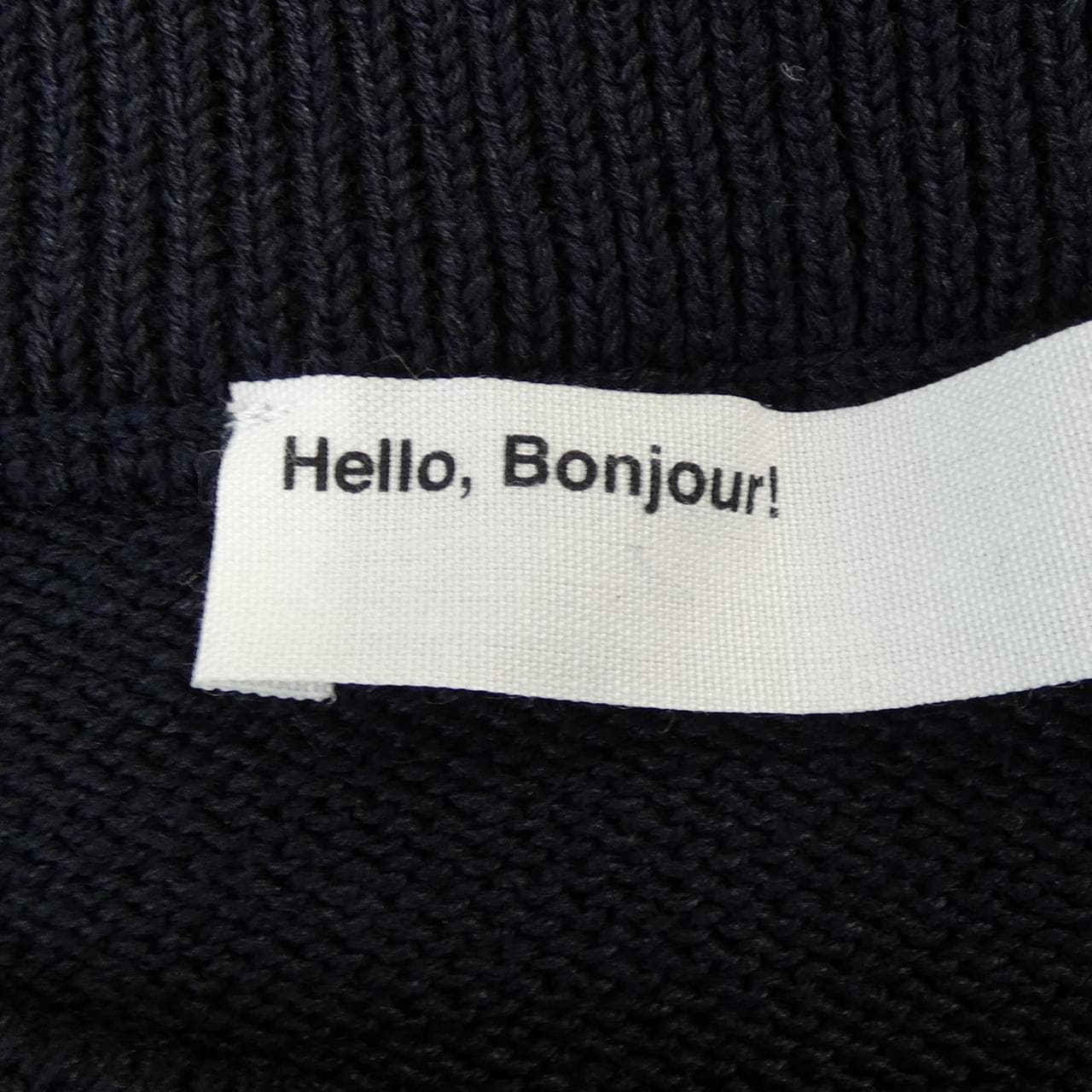 Hello,Bonjour! ニット