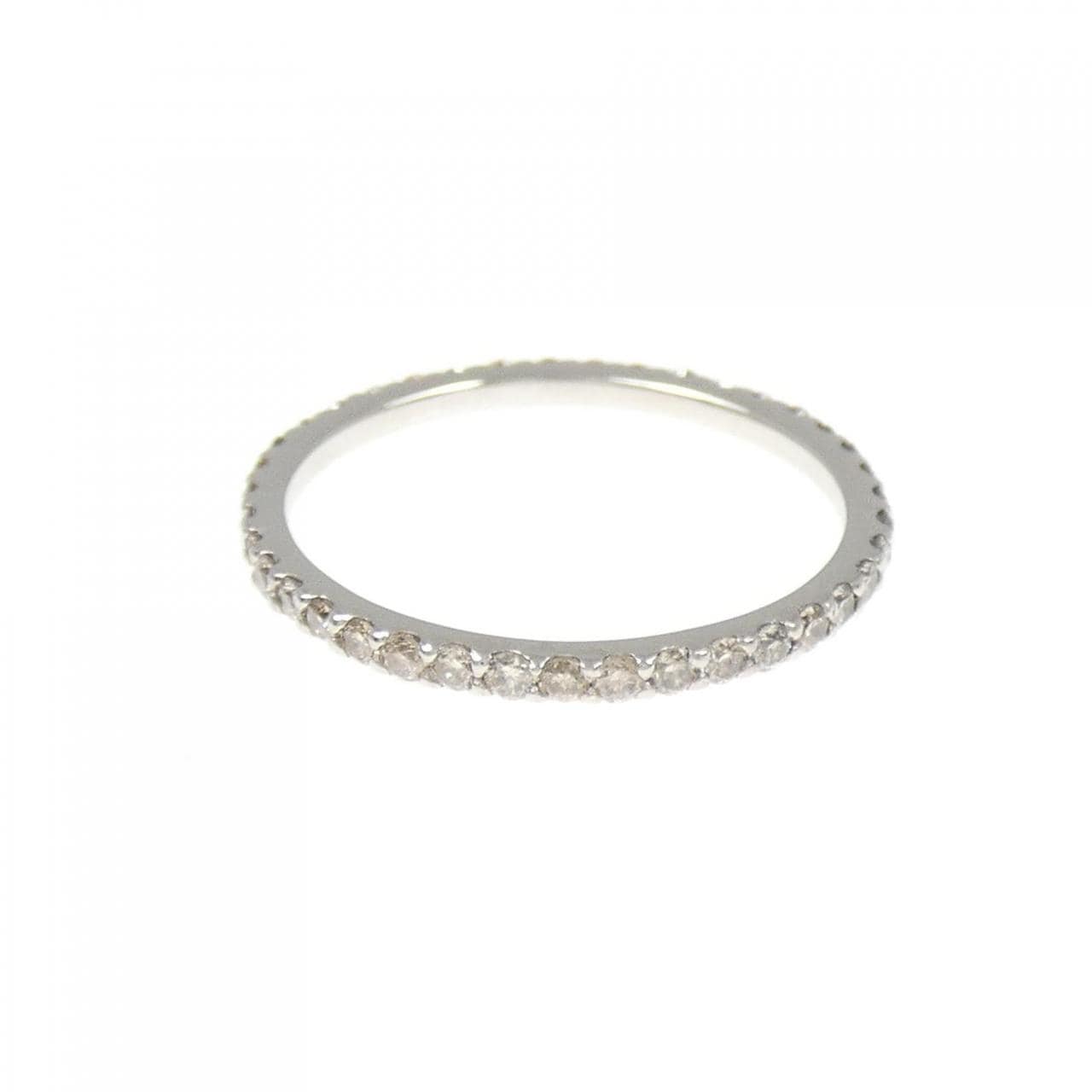 PT950 フルエタニティ ダイヤモンド リング 0.39CT