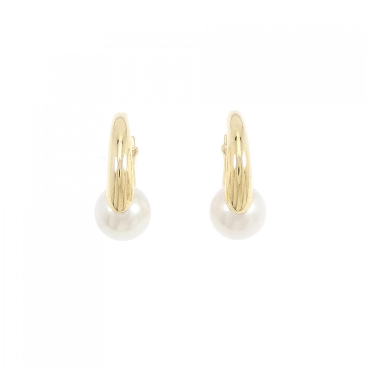 MIKIMOTO Akoya pearl earrings 7mm