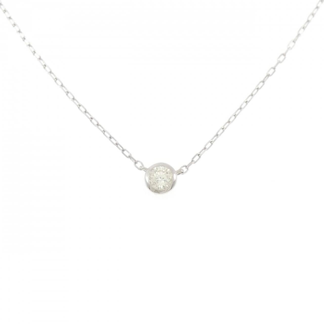 PT900/PT850 ダイヤモンド ネックレス 0.213CT