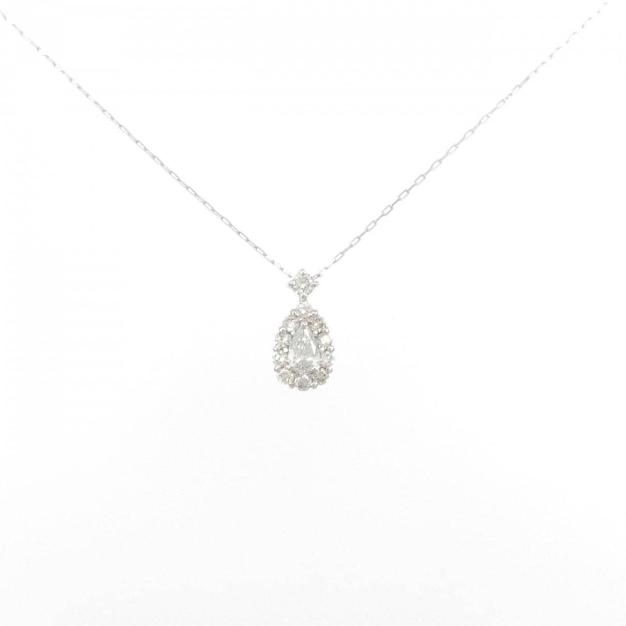 [BRAND NEW] PT900/PT850 Diamond Necklace 0.18CT