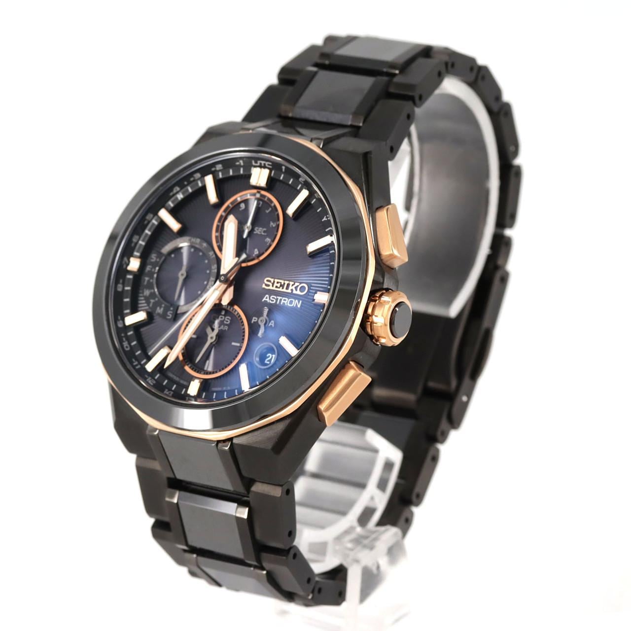 セイコー アストロン GPS 電波時計 LTD 5X83-0AD0-1/SBXC158 TI ソーラークォーツ