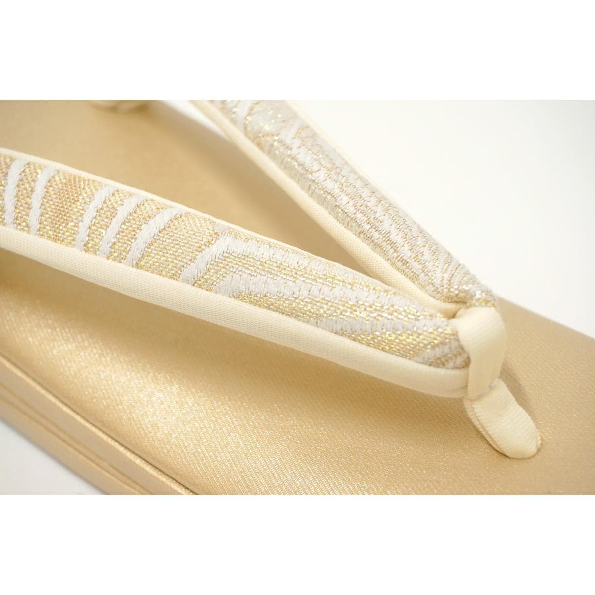 【新品】草履バッグセット　白梅　Ｌサイズ