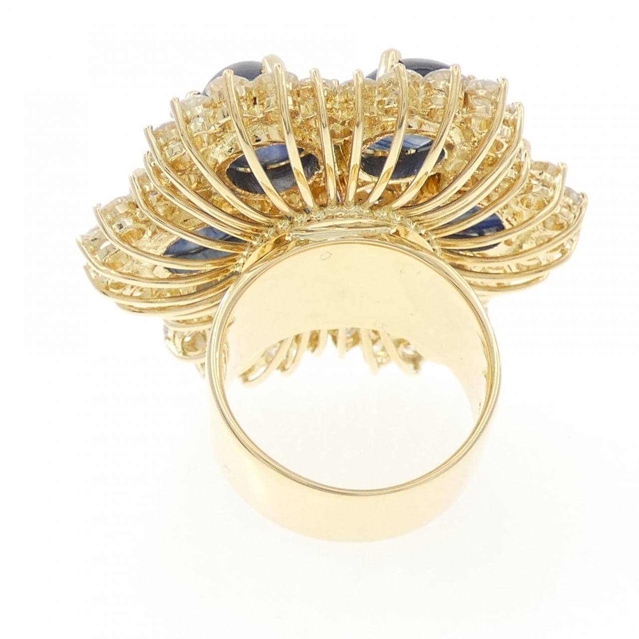 750YG サファイヤ リング 34.31CT