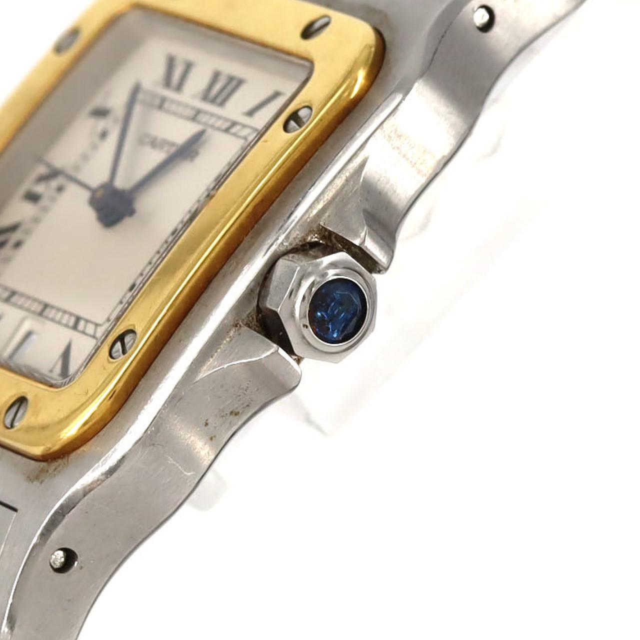 【ノーメンテナンス還元価格】カルティエ サントスガルベLM コンビ W20011C4 SSxYG クォーツ