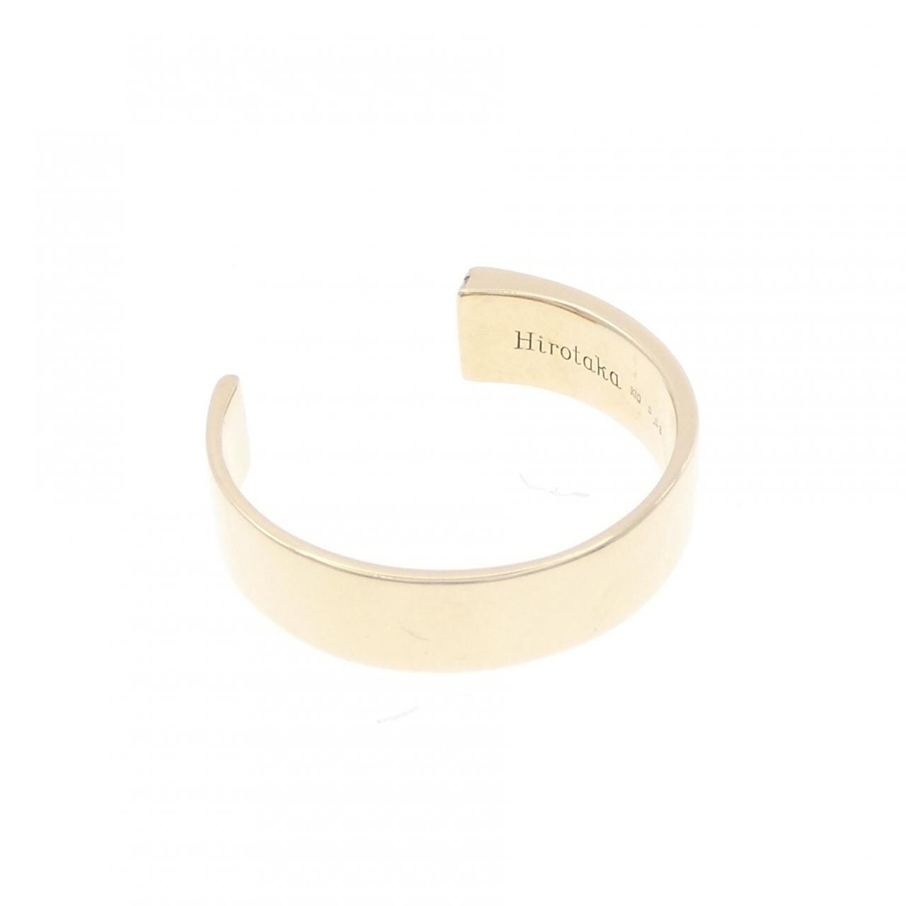 ヒロタカ カフリング 0.03CT