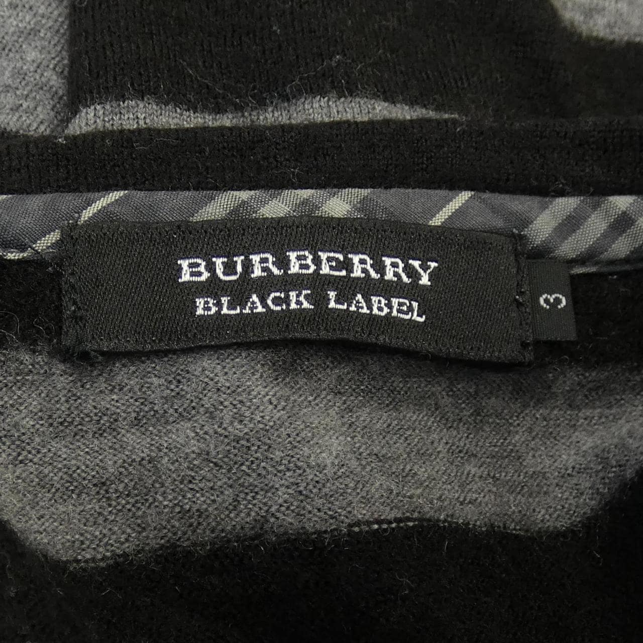 バーバリーブラックレーベル BURBERRY BLACK LABEL ニット