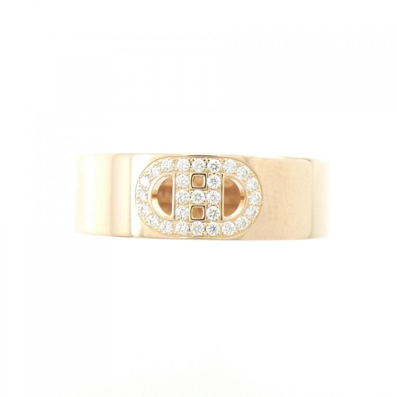 HERMES H Dunkle Ring