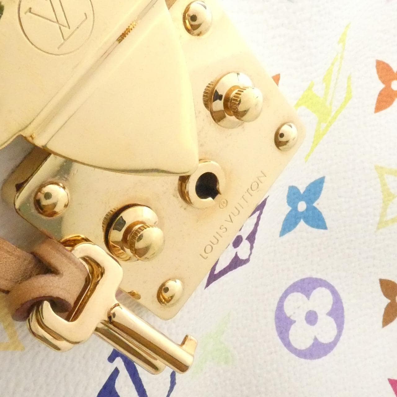 ルイヴィトン マルチカラー スピーディ 30cm M92643 ボストンバッグ