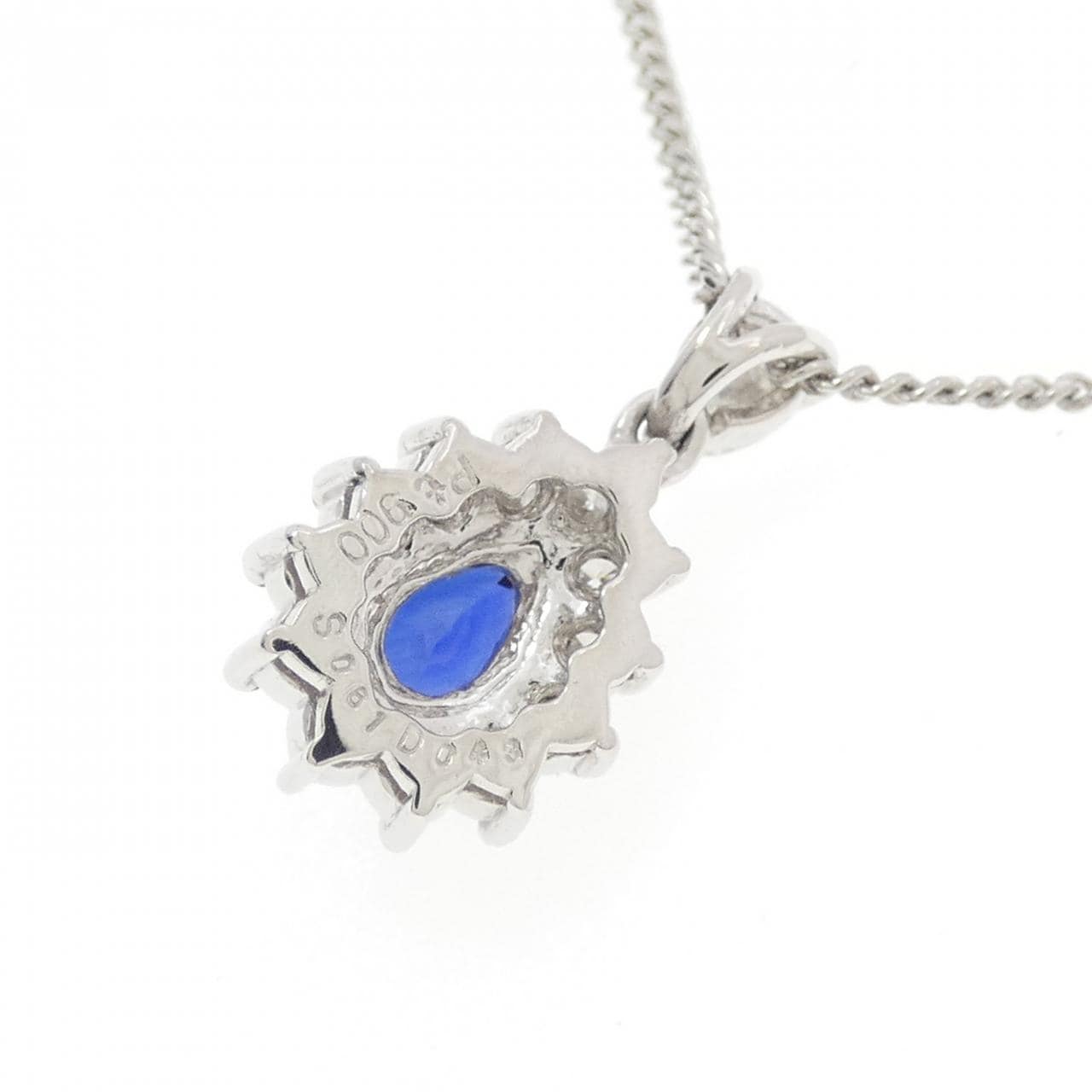 PT900/PT850 サファイヤ ネックレス 0.61CT