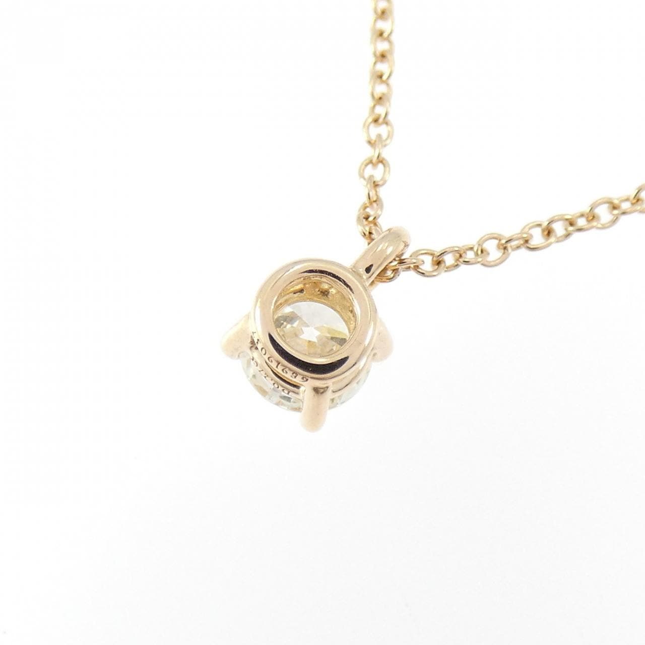 ティファニー ソリティア ネックレス 0.27CT