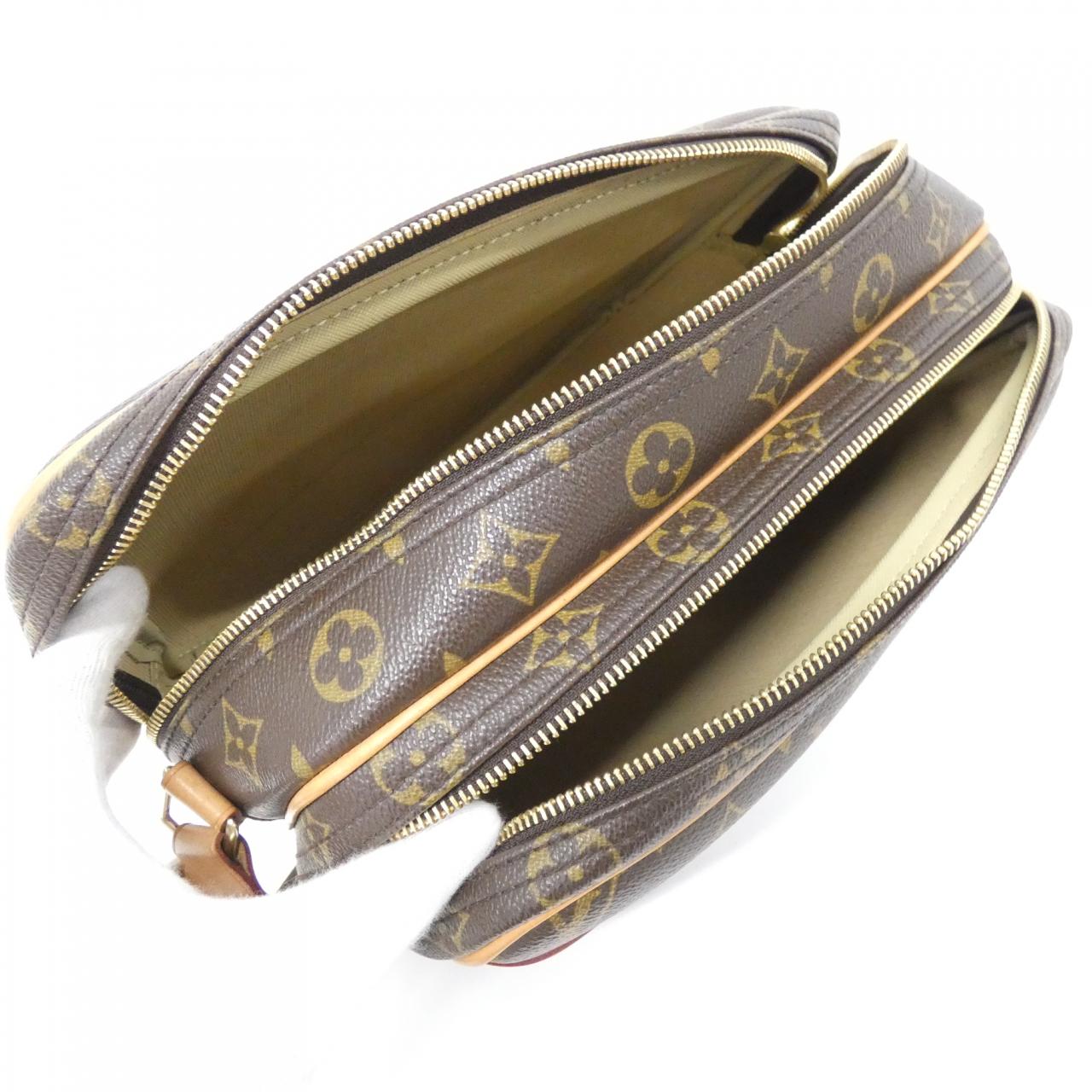 ルイヴィトン モノグラム リポーター 28cm M45254 ショルダーバッグ