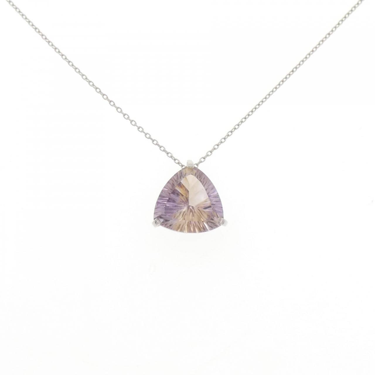 PT900/PT850 アメトリン ネックレス 3.50CT