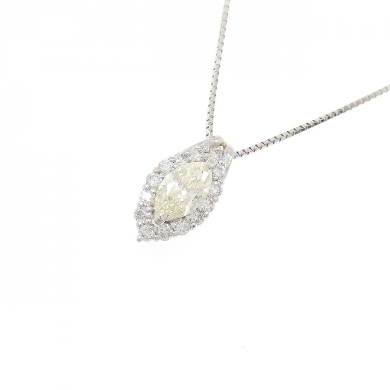 PT900/PT850 ダイヤモンド ネックレス 0.56CT