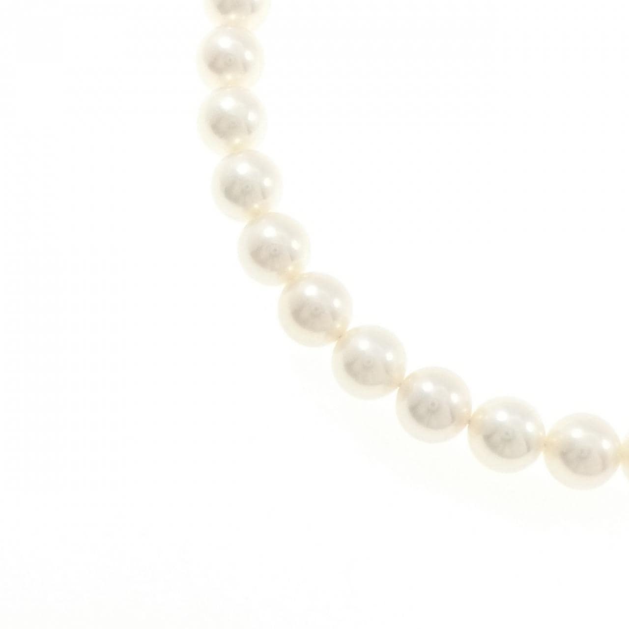 シルバークラスプ アコヤパール ネックレス 6.5-7mm