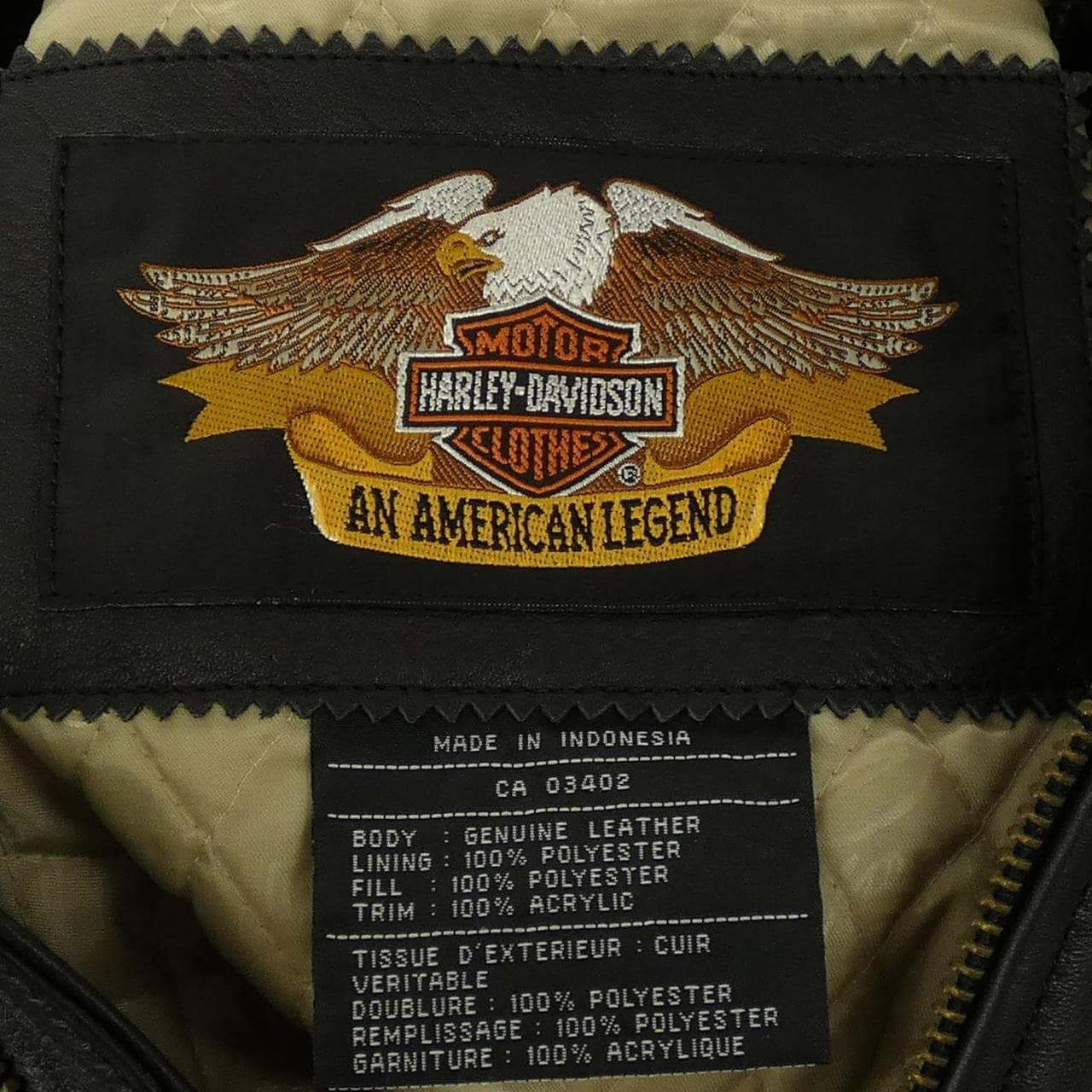 HARLEY DAVIDSON HAWAII HONOLULU レザージャケット