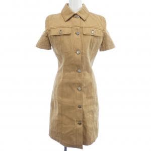 エルメス HERMES ヘリンボーンデニム 4H0553DI ワンピース