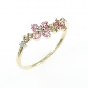 サマンサティアラ カラーストーン リング