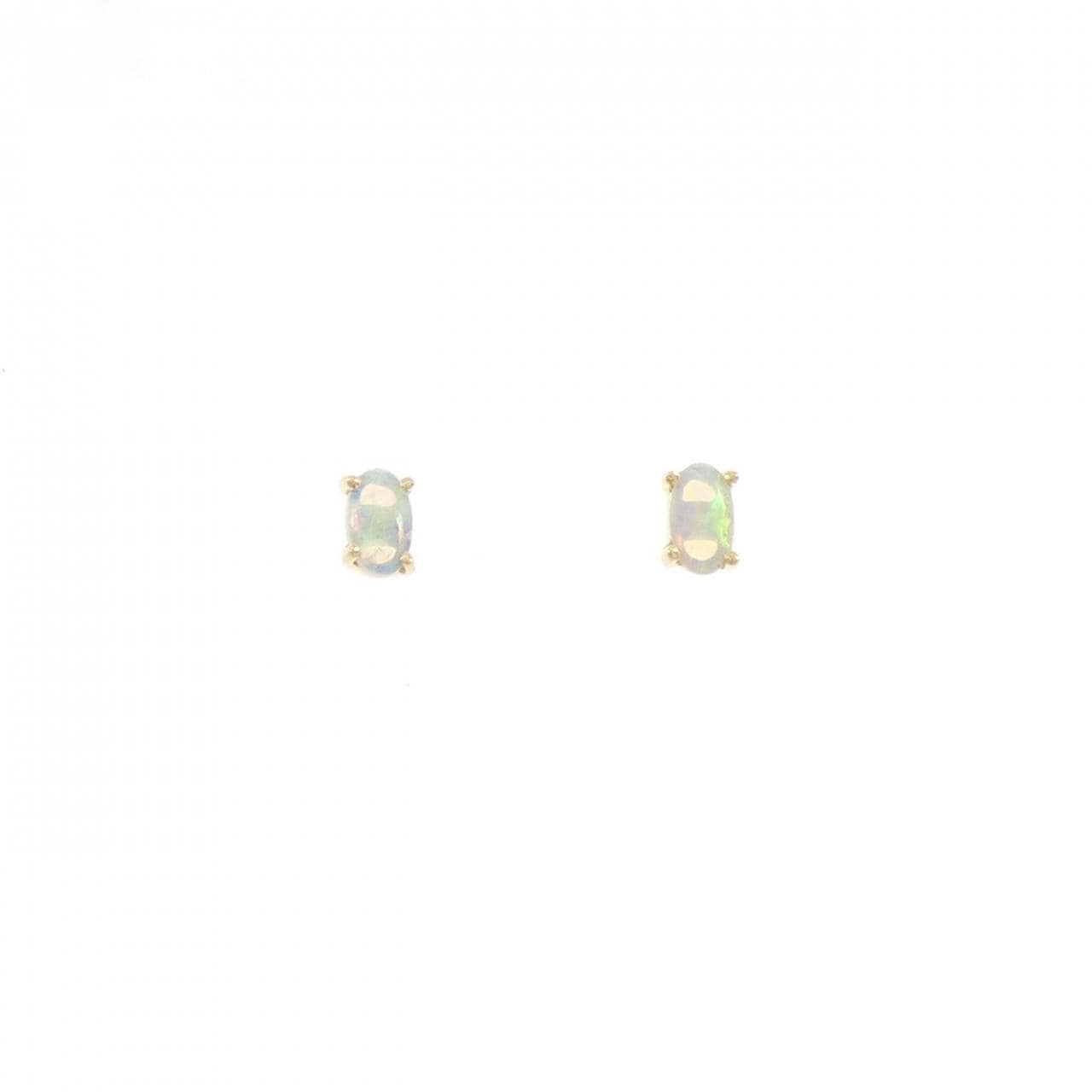 750YG オパール ピアス