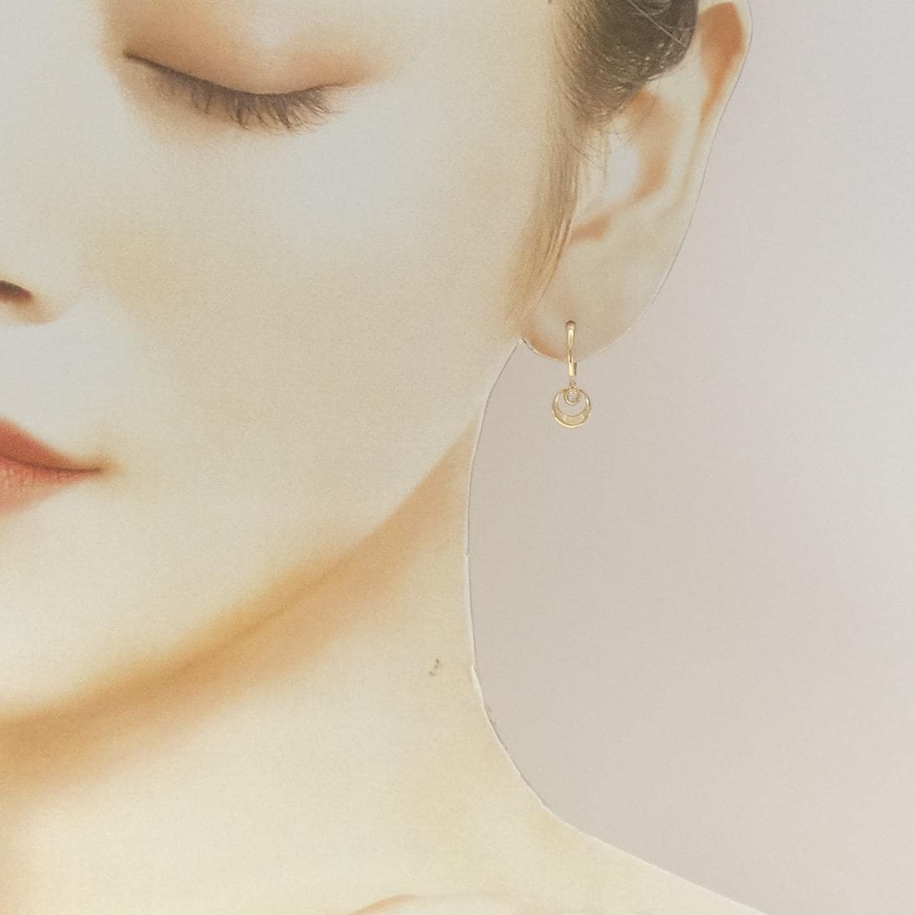 スタージュエリー ダイヤモンド イヤリング 0.02CT