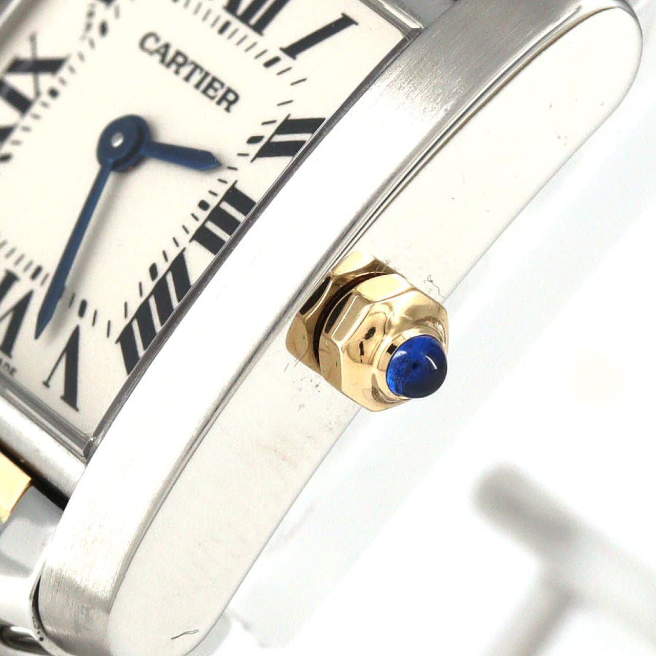 カルティエ タンクフランセーズSM コンビ W51007Q4 SSxYG クォーツ